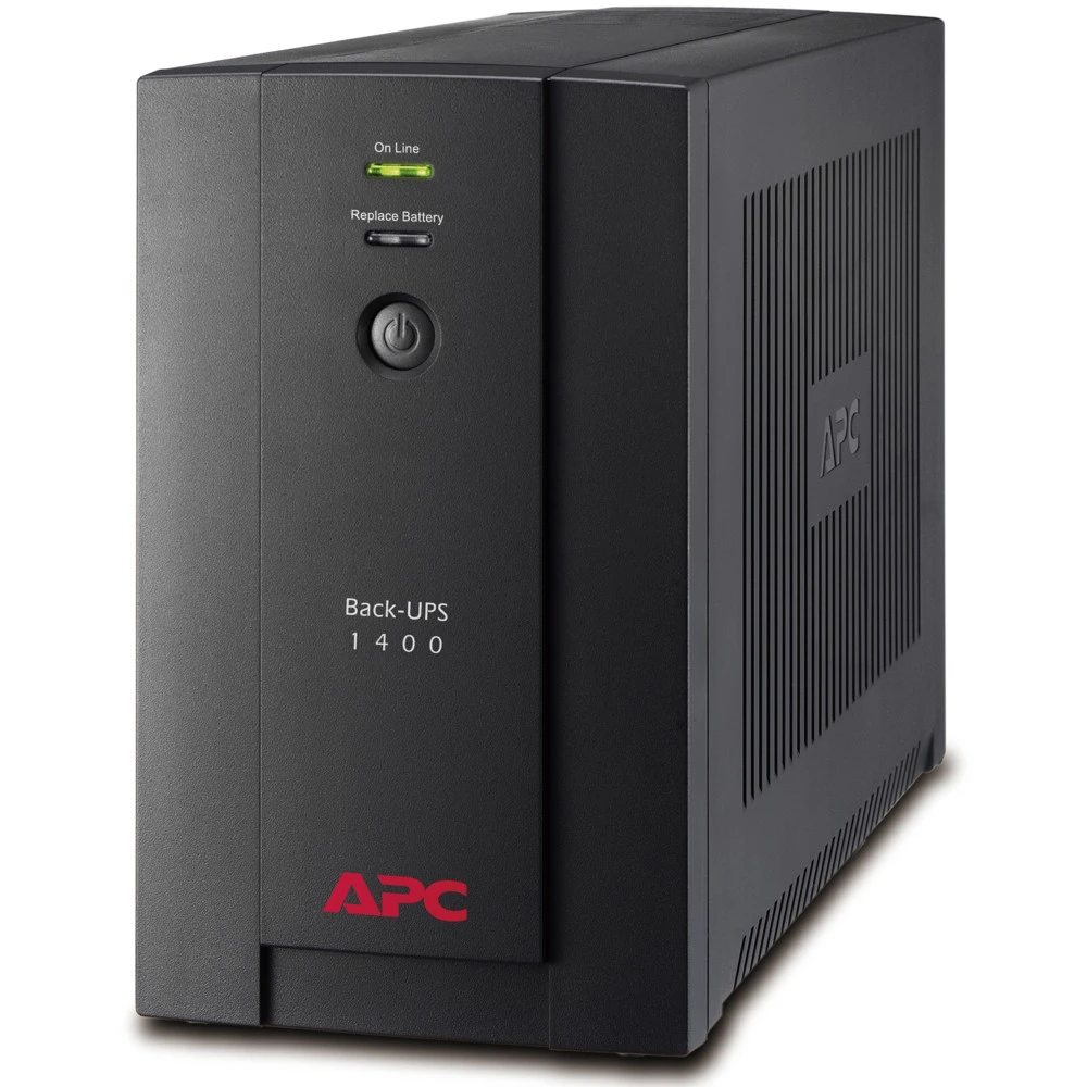 Источник бесперебойного питания APC Back-UPS 1400, IEC BX1400UI Линейно-интерактивные, Напольный (Tower), 1400 ВА, 700 Вт