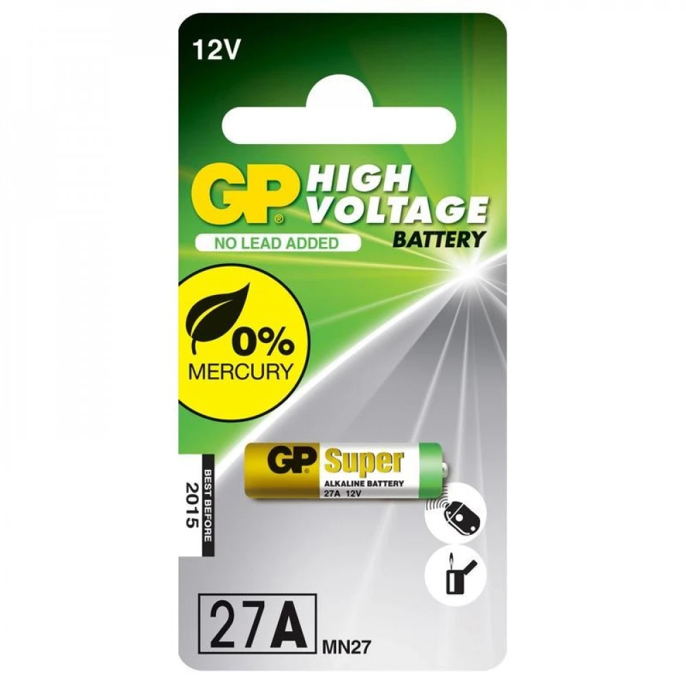 Батарейка GP Super Alkaline 27AF MN27 27AF-2C1