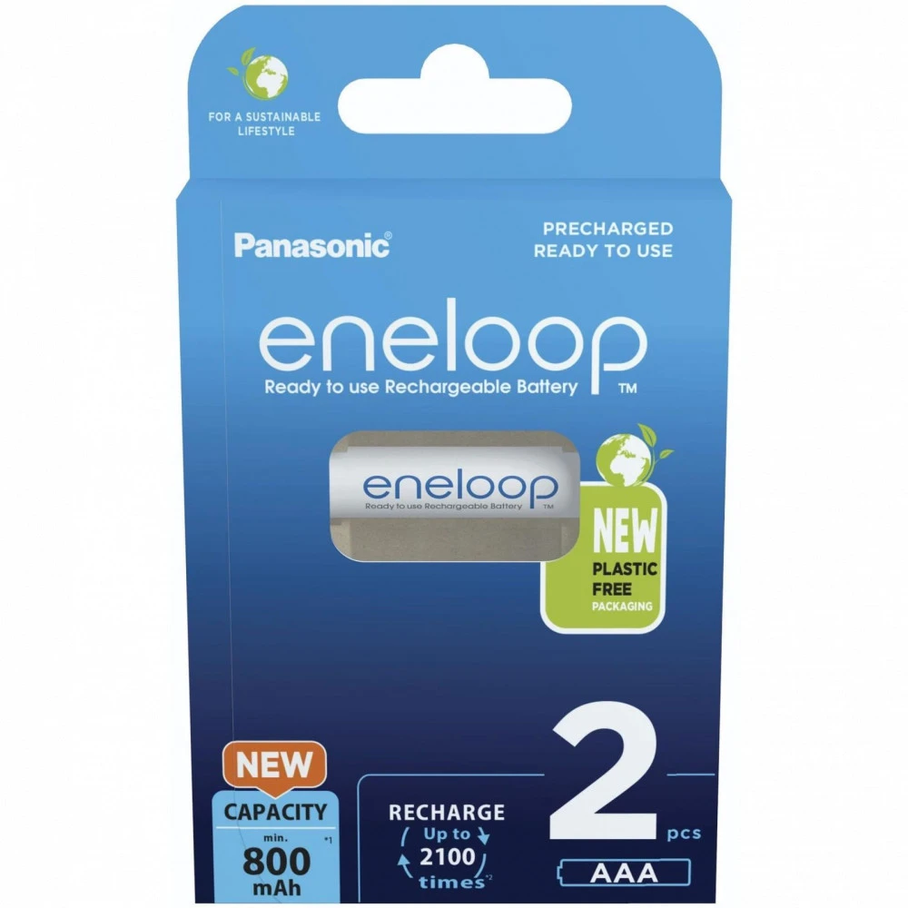 Батарейка Panasonic Eneloop Micro AAA BK-4MCDE/2BE