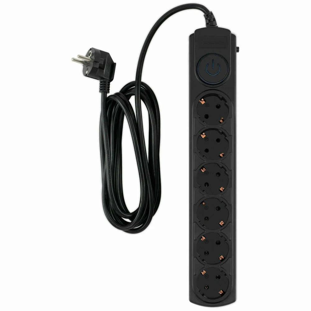 Сетевой фильтр IPPON BK-6-EU-3-10-B iBK-6-EU-3-10-B