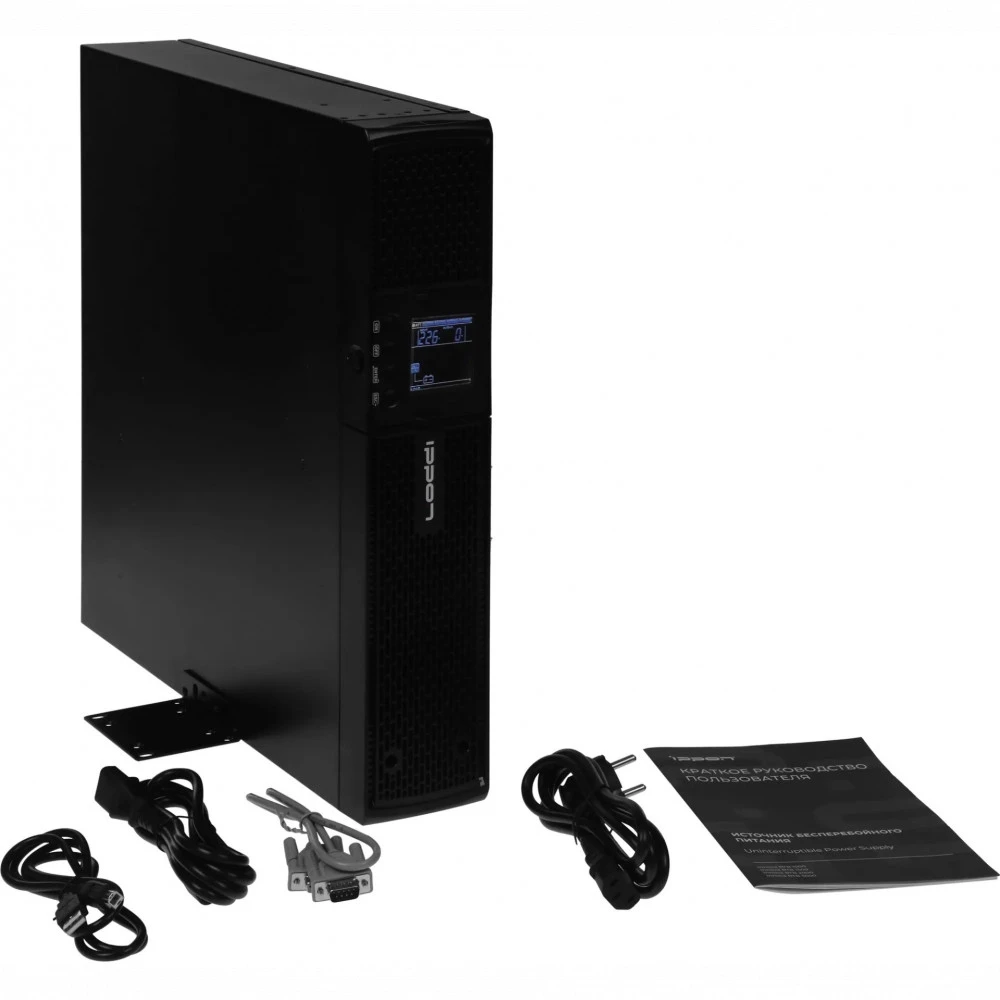 Источник бесперебойного питания IPPON Innova RTB 1000 2028477 Двойное преобразование (On-Line), Стоечный (Rack), 1000 ВА, 900 Вт