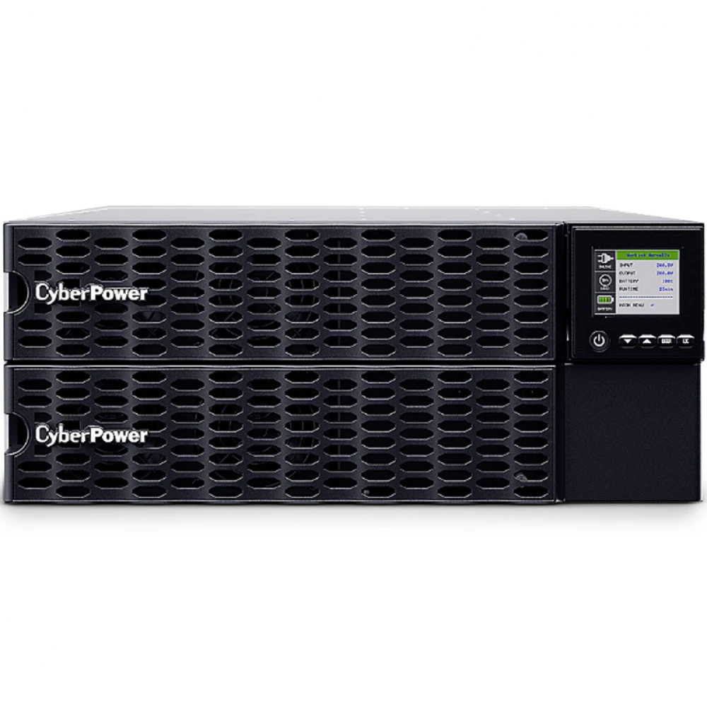 Источник бесперебойного питания CyberPower OL8KERTHD Двойное преобразование (On-Line), Напольный (Tower), 8000 ВА, 8000 Вт