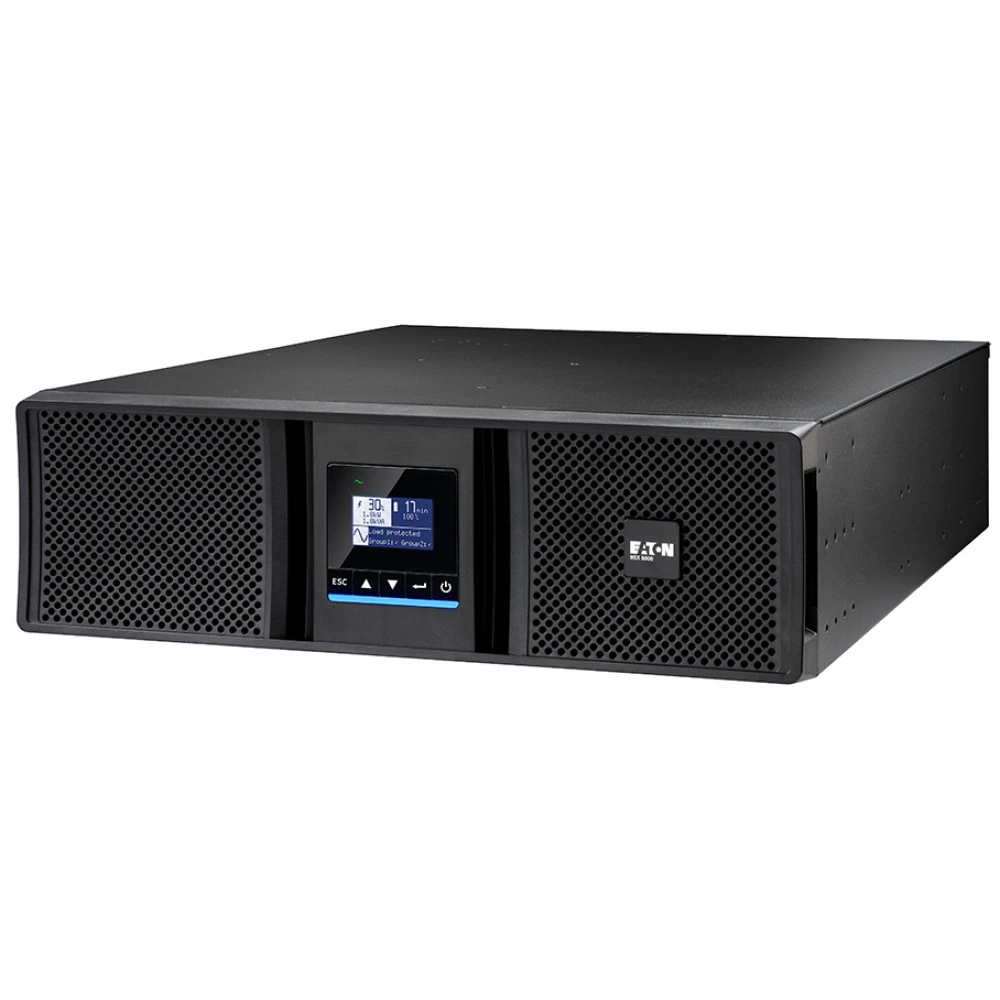 Источник бесперебойного питания Eaton 9SX6KIRT3UG2 Двойное преобразование (On-Line), Стоечный (Rack), 6000 ВА, 6000 Вт