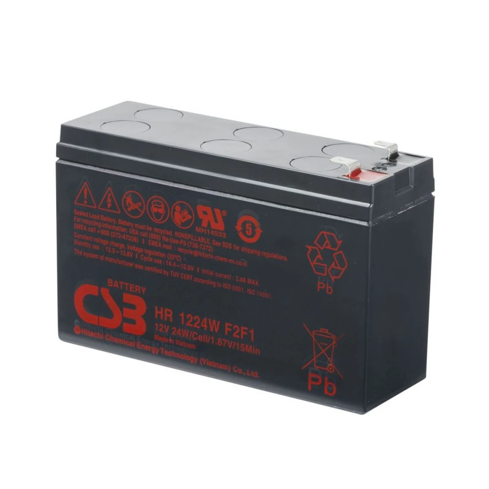 Сменные аккумуляторы АКБ для ИБП CSB HR1224W F2 F1 12 В