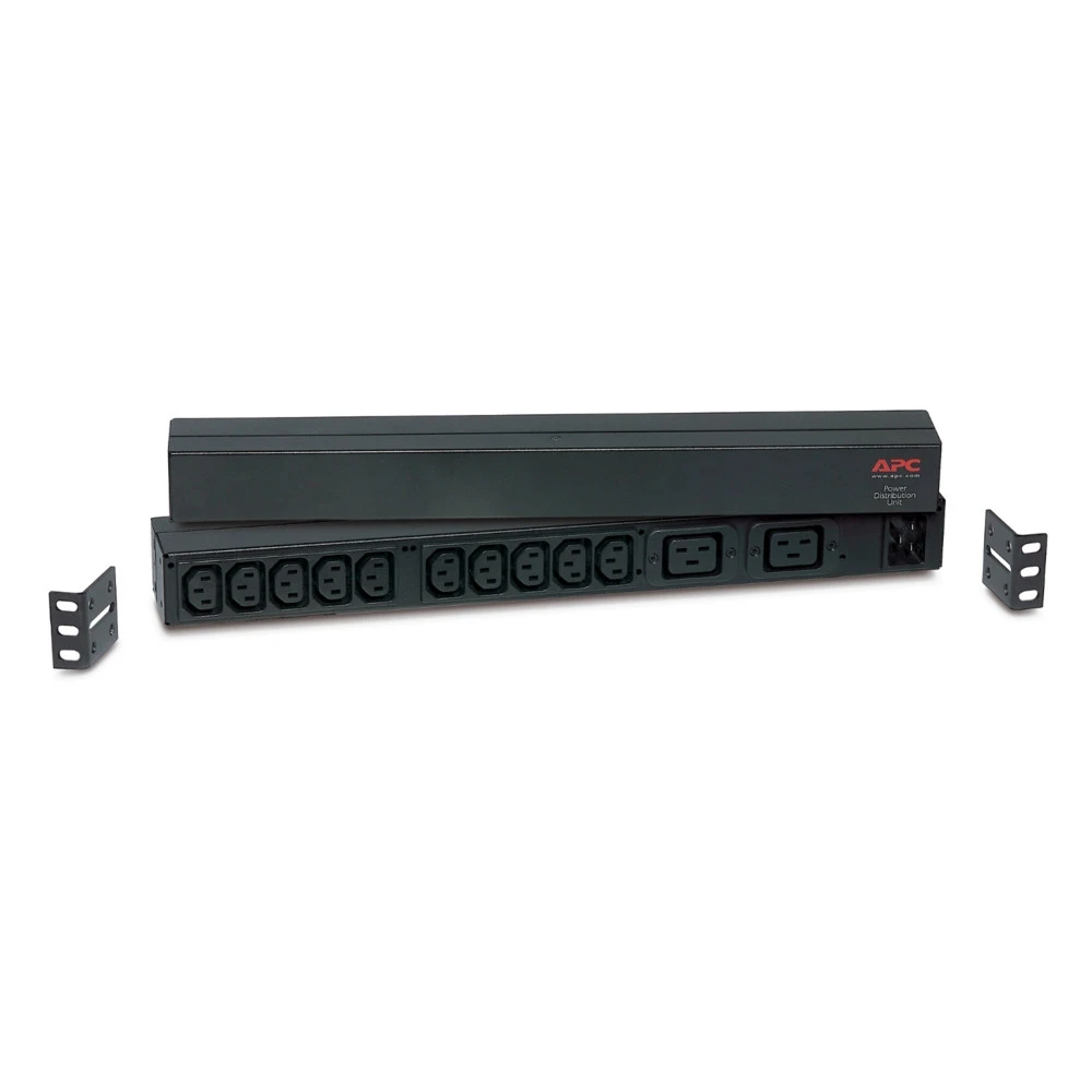 Сетевой фильтр APC Стоечный БРП, базовый, 1U, 16 А, 208 и 230 В, розетки: (10) C13 и (2) C19 AP9559