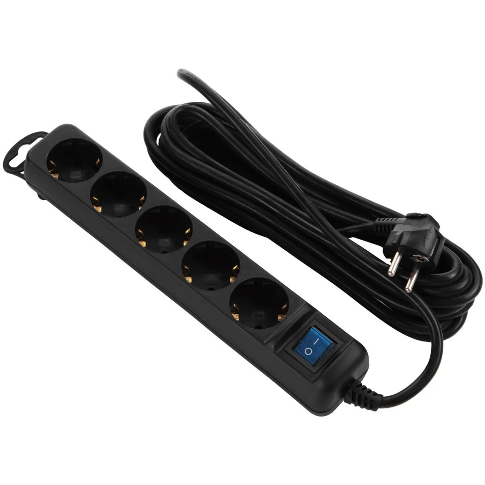 Сетевой фильтр 2E U05ES15M5BK 2E-U05ES15M5BK