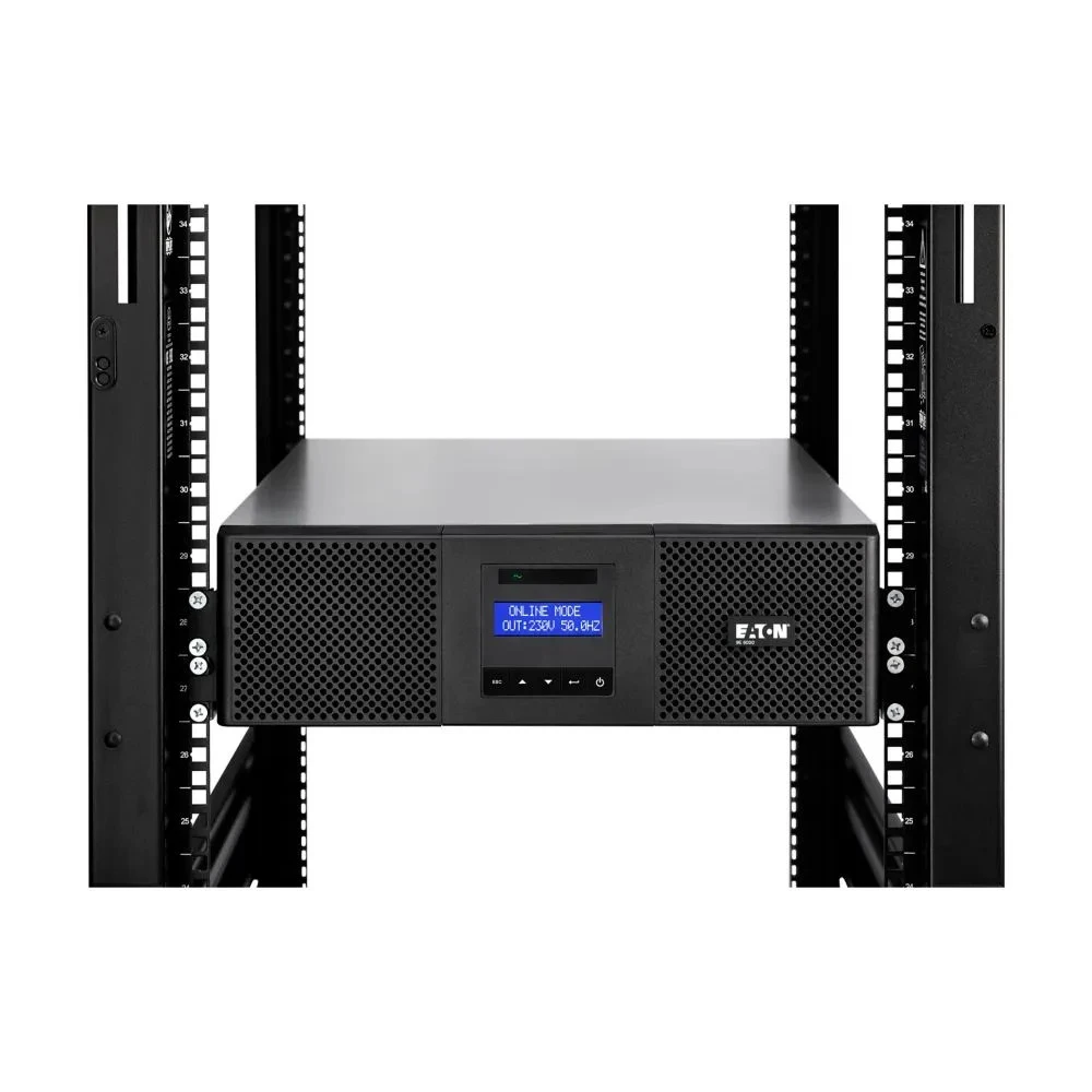 Источник бесперебойного питания Eaton 9E6KIR Двойное преобразование (On-Line), Стоечный (Rack), 6000 ВА, 5400 Вт