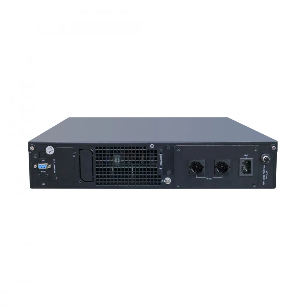 Источник бесперебойного питания SVC RT-3KLN-LCD Двойное преобразование (On-Line), Стоечный (Rack), 3000 ВА, 3000 Вт