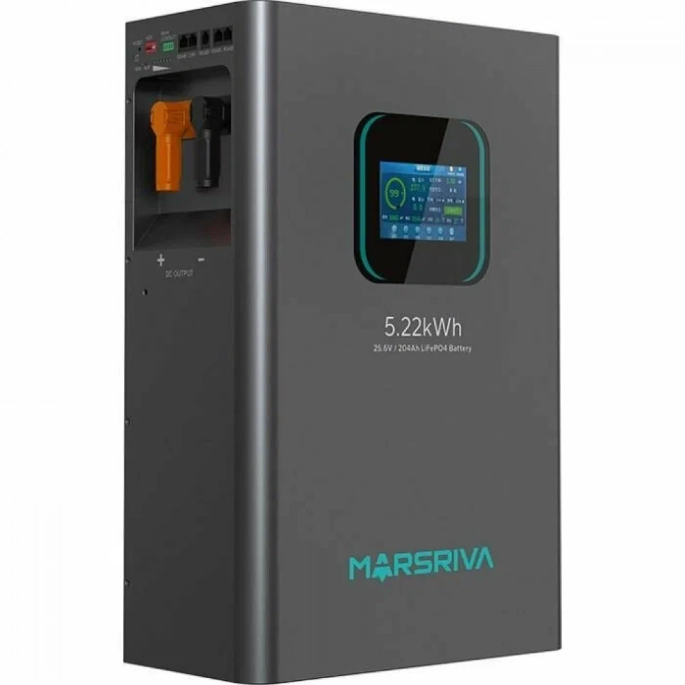 Сменные аккумуляторы АКБ для ИБП MARSRIVA MR-LFP24-200-WMD 25.6 В