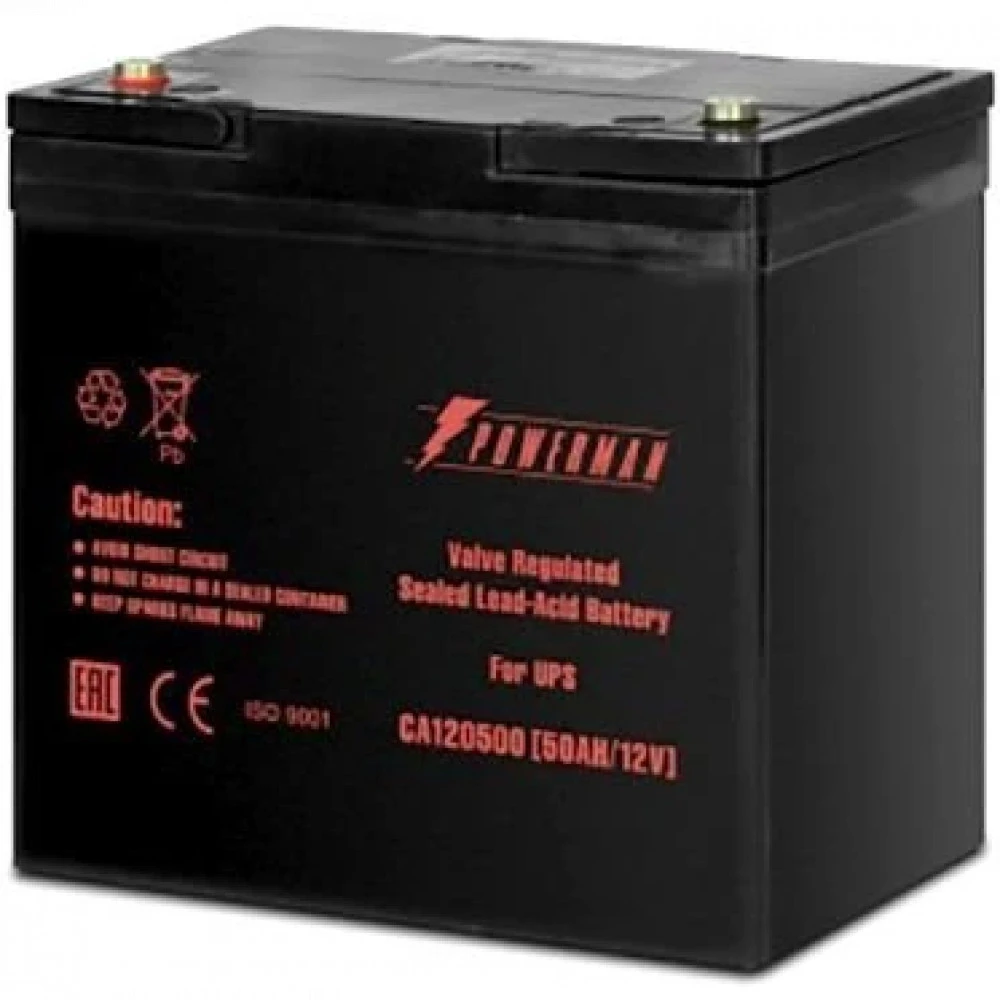 Сменные аккумуляторы АКБ для ИБП Powerman CA12500 12 В
