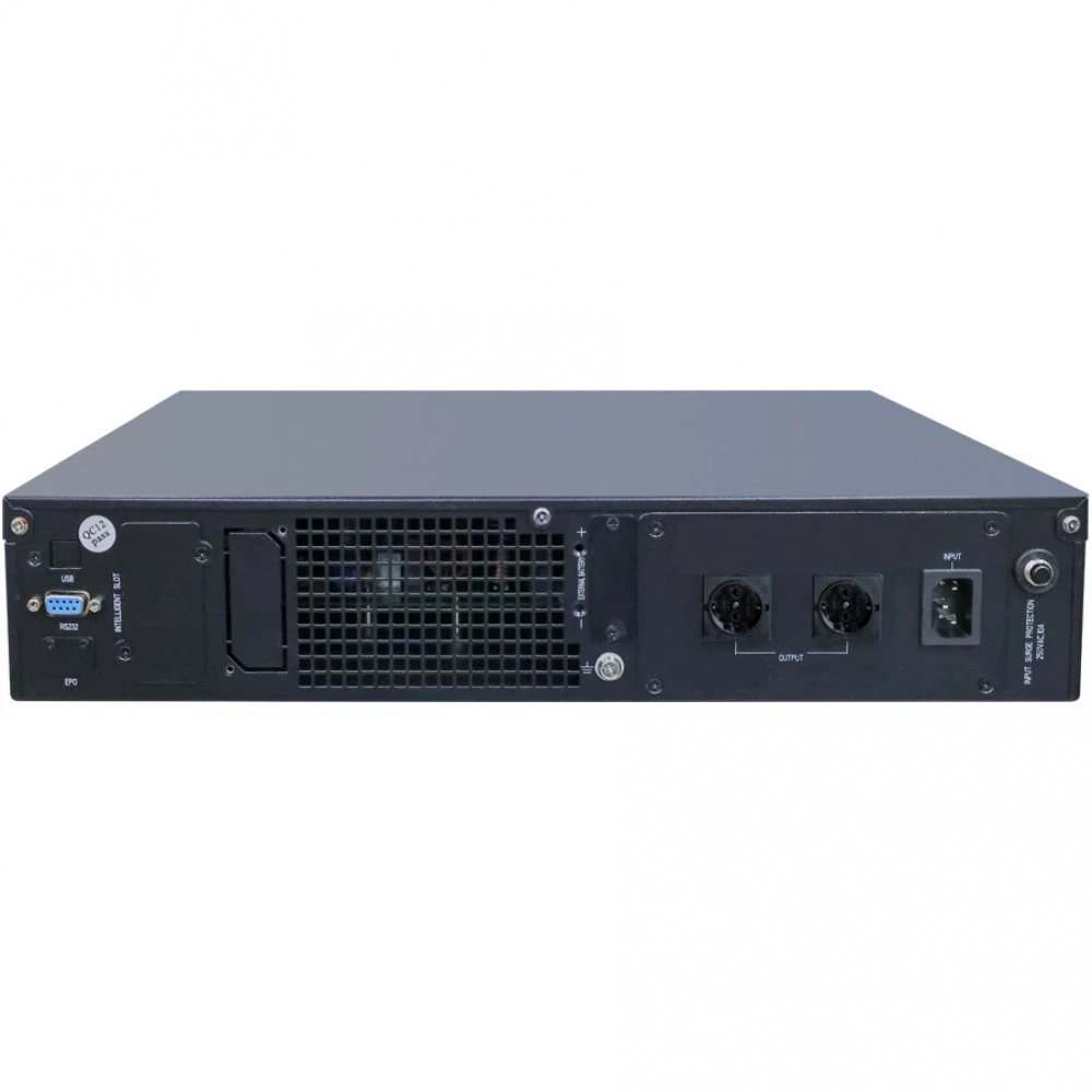 Источник бесперебойного питания SVC RT-2KLN-LCD Двойное преобразование (On-Line), Стоечный (Rack), 2000 ВА, 2000 Вт