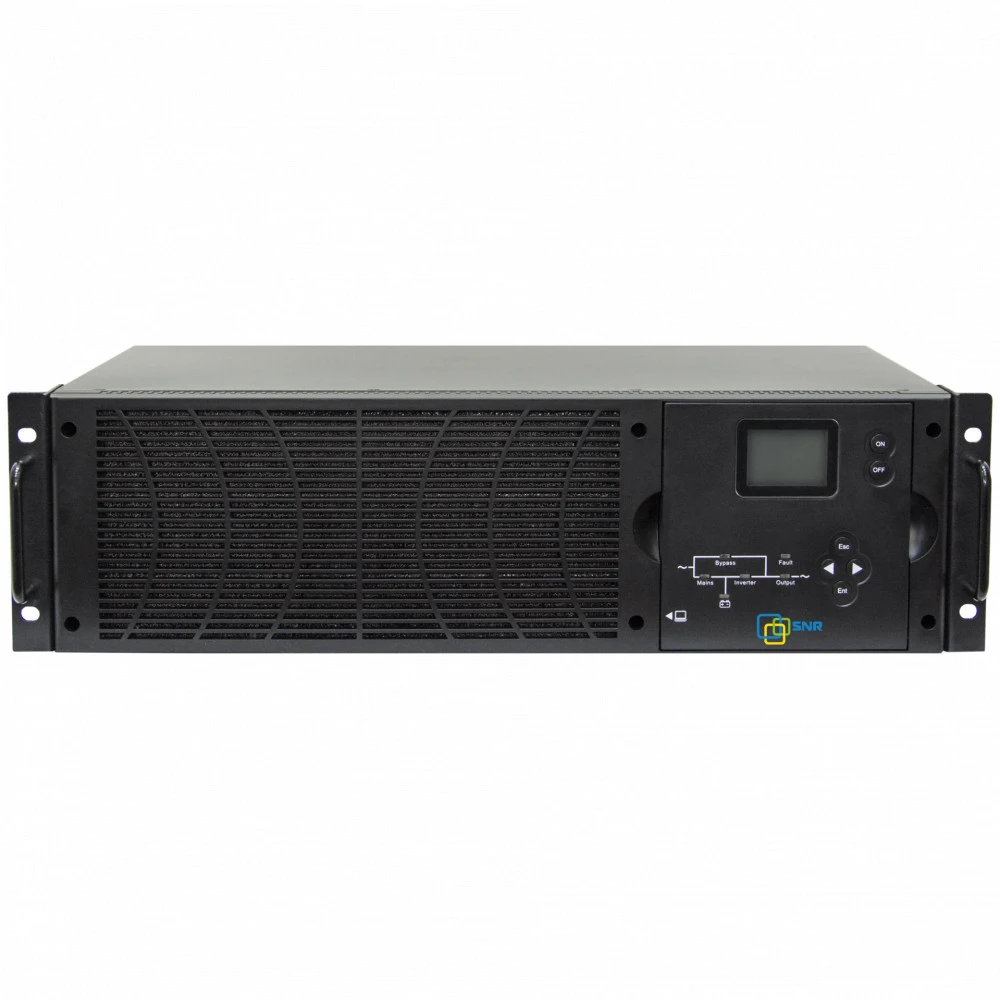 Источник бесперебойного питания SNR SNR-UPS-ONRT-10-MXPL31V2 Двойное преобразование (On-Line), Стоечный (Rack), 10000 ВА, 9000 Вт