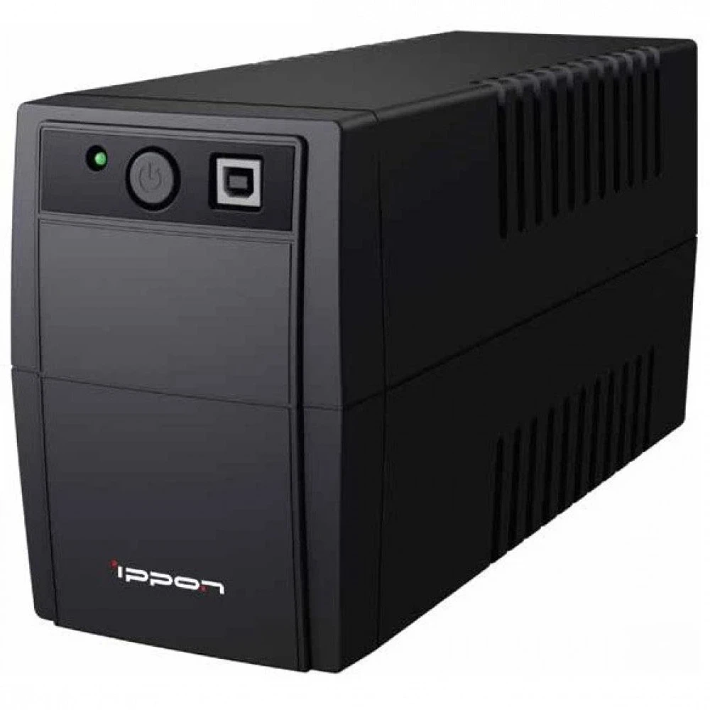 Источник бесперебойного питания IPPON Back Basic 650S Euro i2095134 Линейно-интерактивные, Напольный (Tower), 650 ВА, 360 Вт