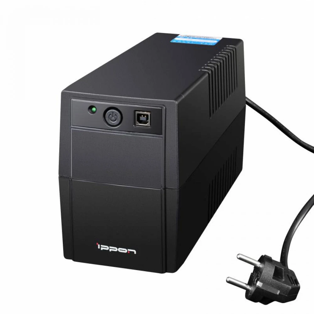 Источник бесперебойного питания IPPON Back Basic 850 Euro 403408 Линейно-интерактивные, Напольный (Tower), 850 ВА, 480 Вт