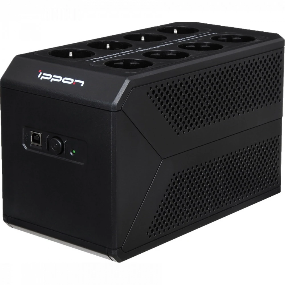 Источник бесперебойного питания IPPON Back Comfo Pro II 850 1189990 Линейно-интерактивные, Напольный (Tower), 850 ВА, 480 Вт