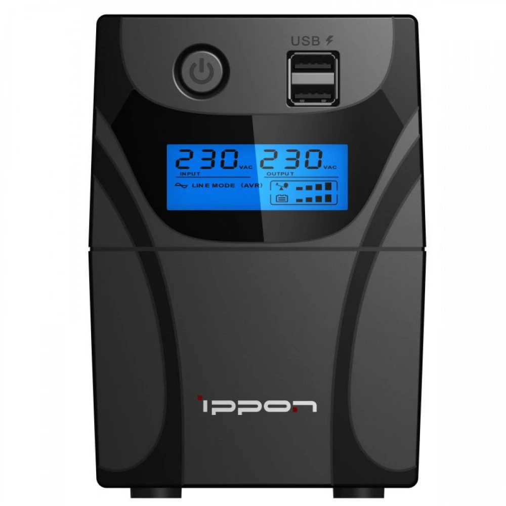 Источник бесперебойного питания IPPON Back Power Pro II 800 1030309 Линейно-интерактивные, Напольный (Tower), 800 ВА, 480 Вт