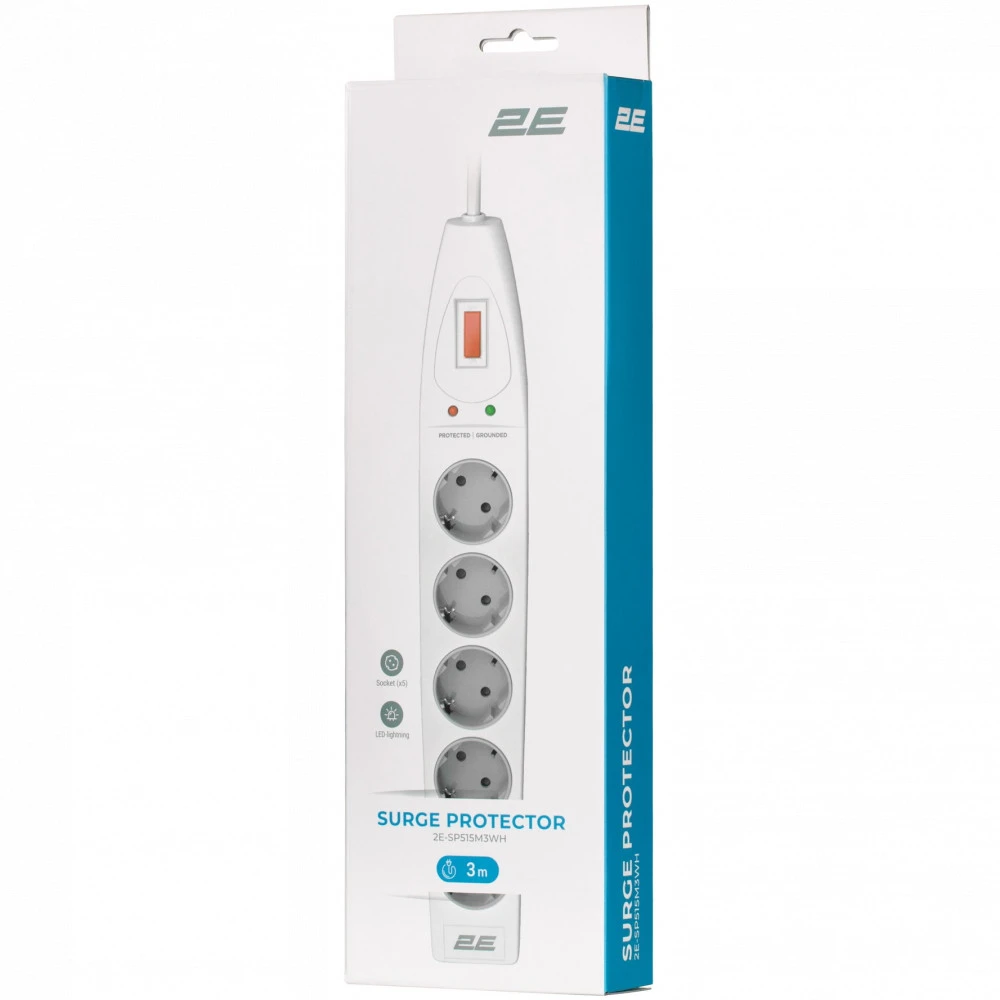 Сетевой фильтр 2E SP515M3WH 2E-SP515M3WH