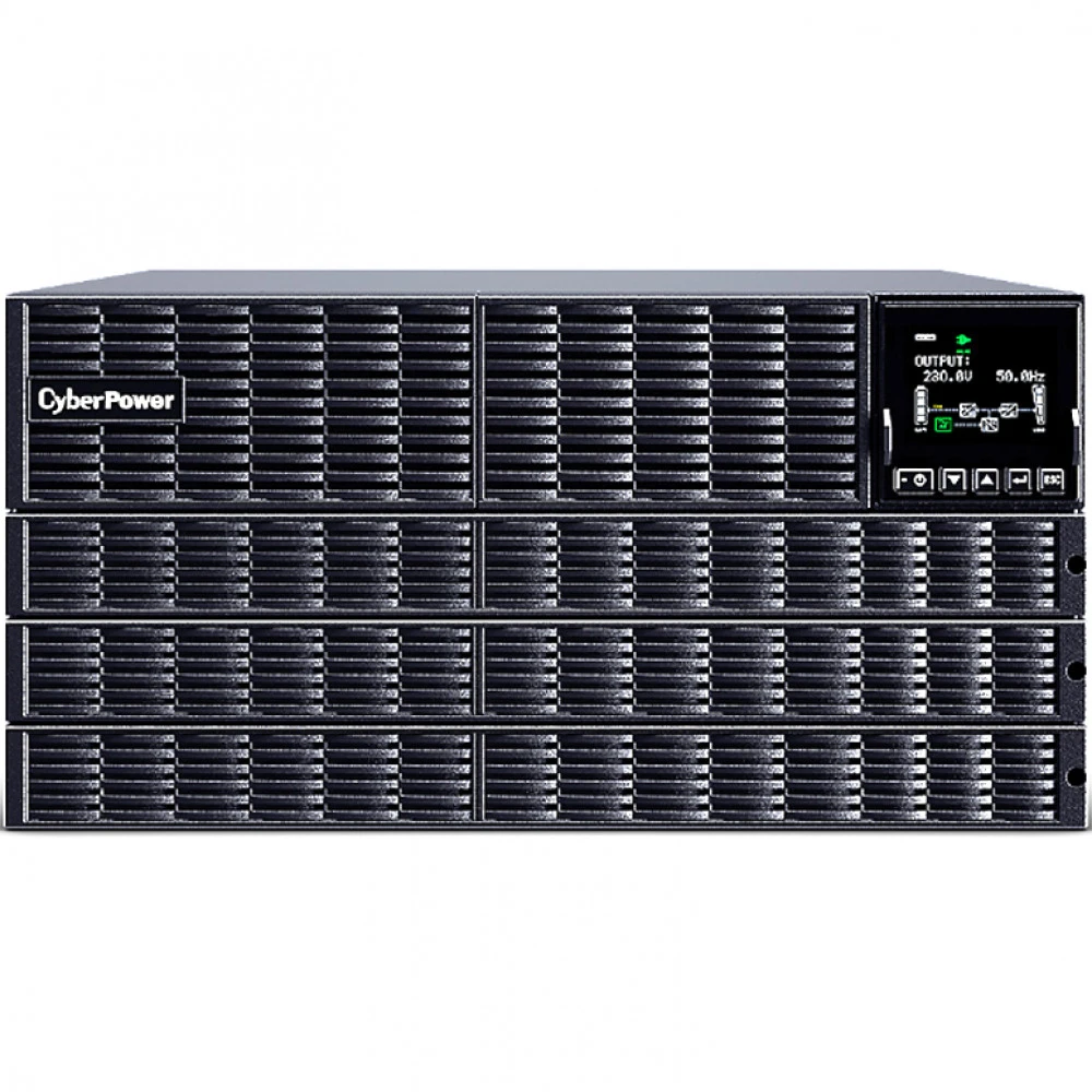 Источник бесперебойного питания CyberPower OLS10KERT5U Двойное преобразование (On-Line), Напольный (Tower), 10000 ВА, 10000 Вт