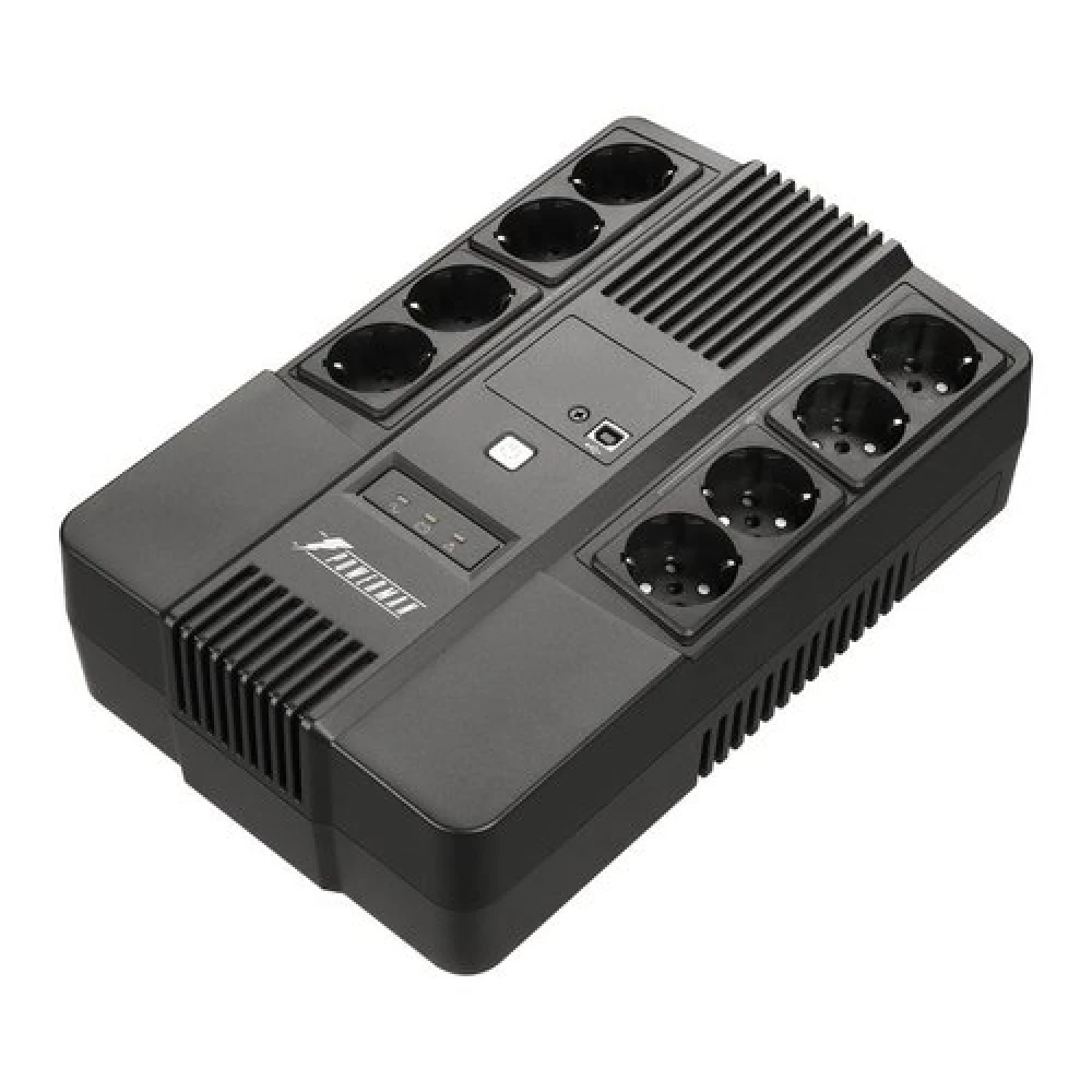 Источник бесперебойного питания Powerman Brick 650 PLUS 6188709 Линейно-интерактивные, 650 ВА, 480 Вт