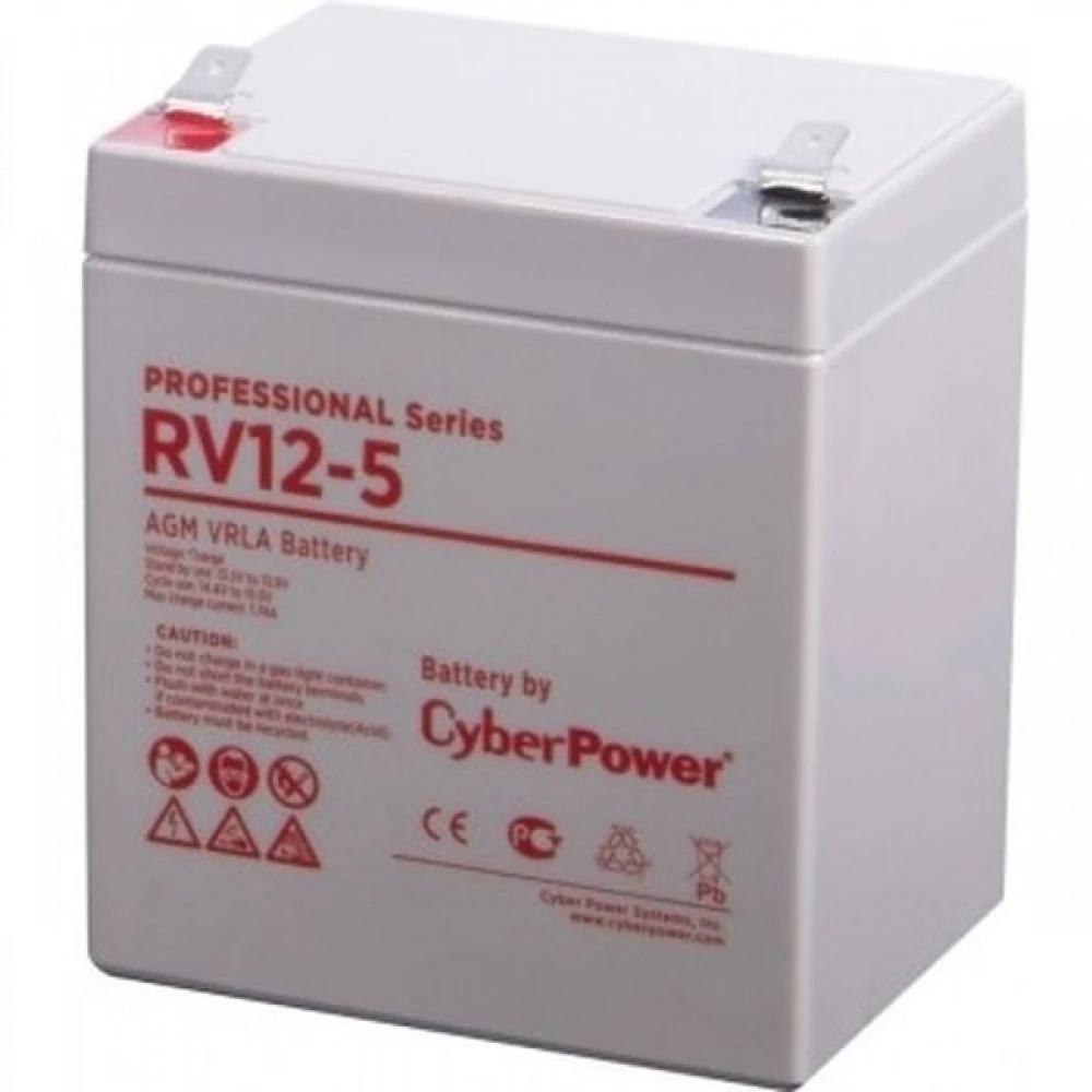 Сменные аккумуляторы АКБ для ИБП CyberPower RV12-5 12 В