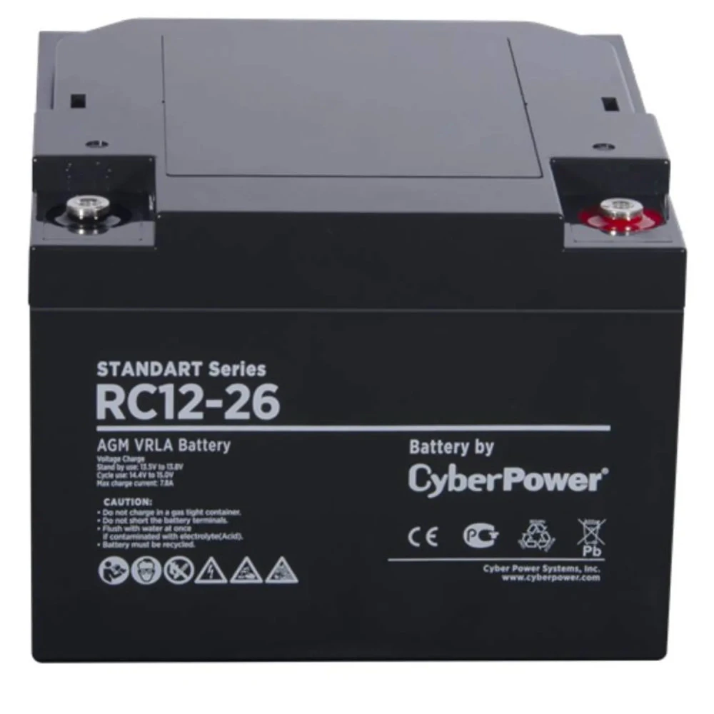 Сменные аккумуляторы АКБ для ИБП CyberPower RC12-26 12 В