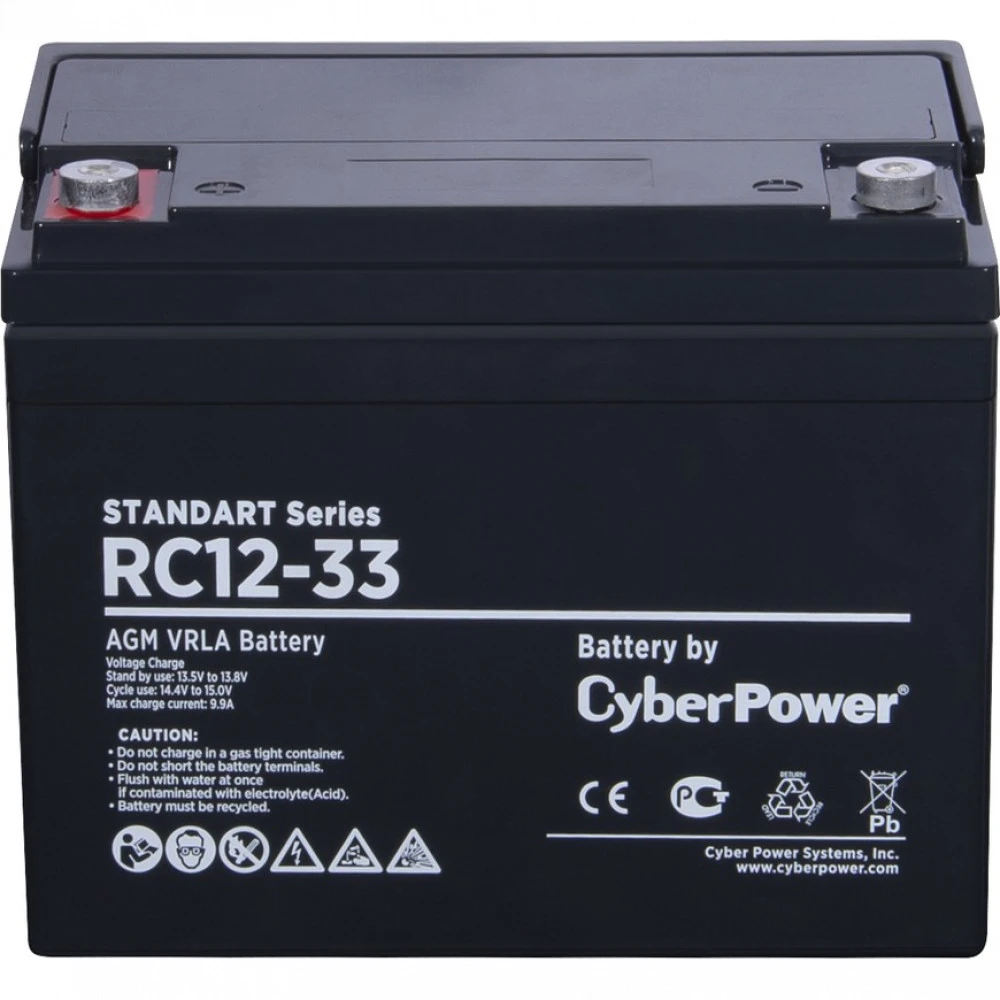 Сменные аккумуляторы АКБ для ИБП CyberPower RC12-33 12 В