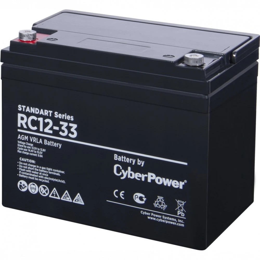 Сменные аккумуляторы АКБ для ИБП CyberPower RC12-33 12 В