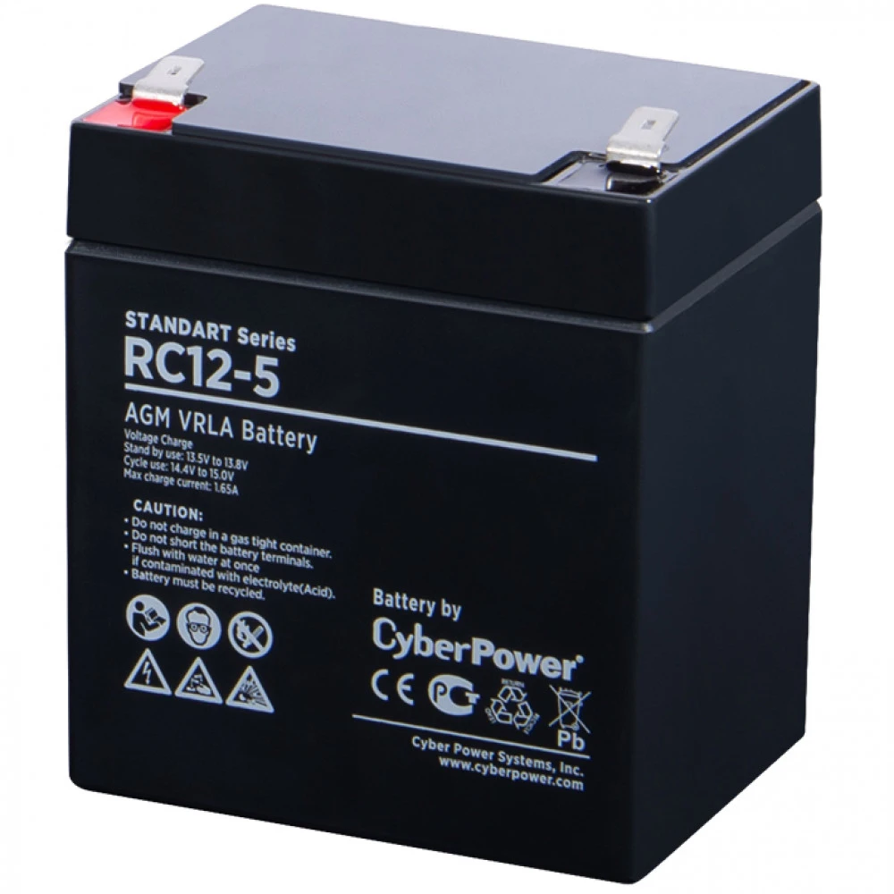Сменные аккумуляторы АКБ для ИБП CyberPower RC12-5 12 В