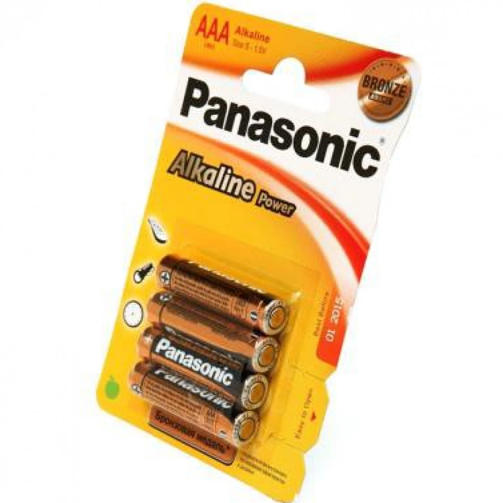 Батарейка Panasonic AAA LR03APB/4BP LR03APB/4BP/LR03REB/4BPR