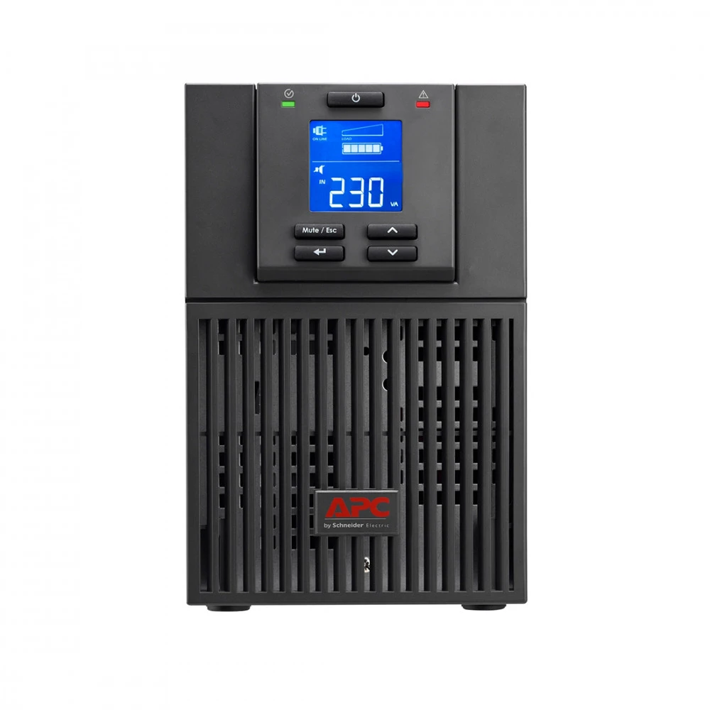 Источник бесперебойного питания APC Easy UPS SRV1KI-E APCRBCV203 Двойное преобразование (On-Line), Напольный (Tower), 1000 ВА, 900 Вт