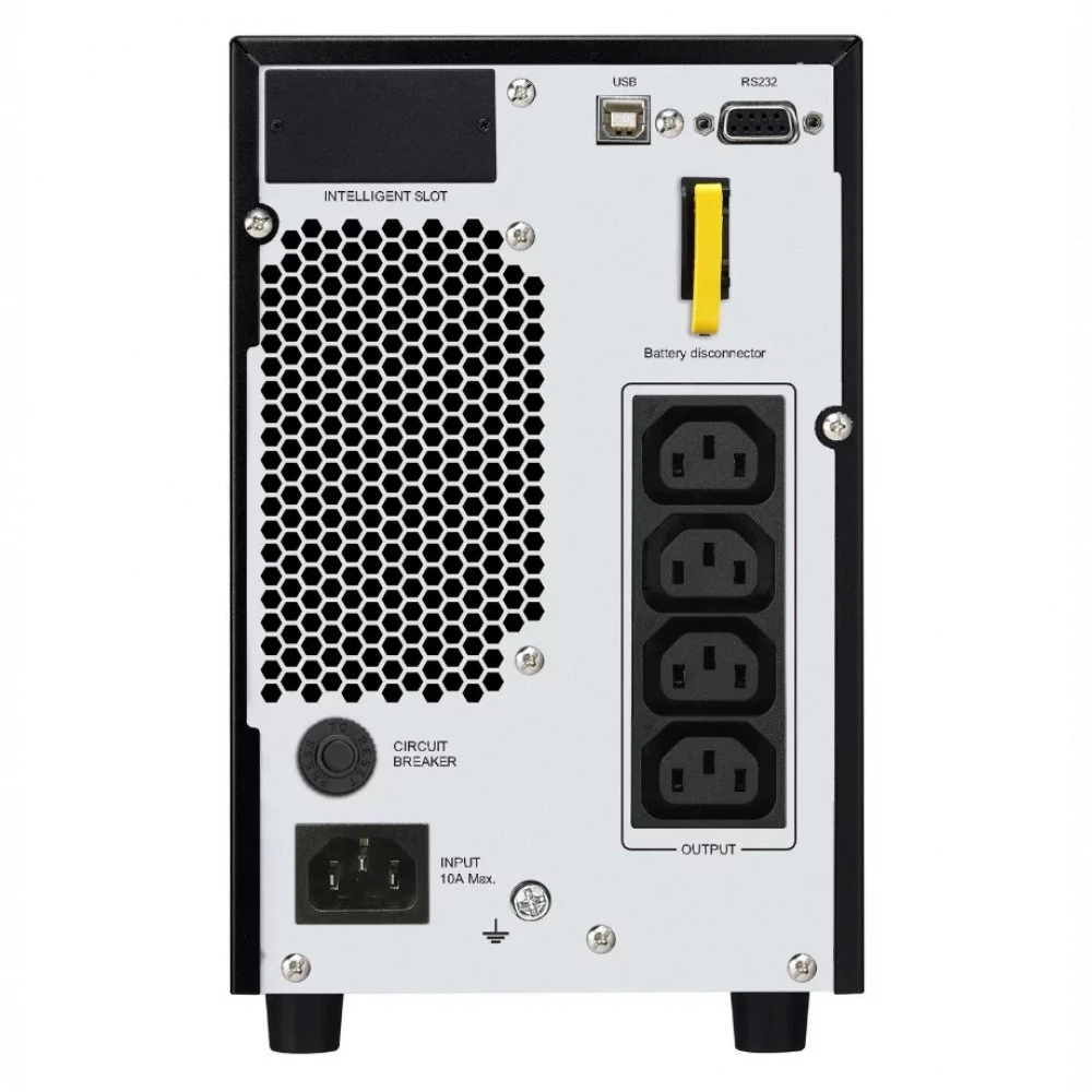Источник бесперебойного питания APC Easy UPS SRV2KI-E APCRBCV204 Двойное преобразование (On-Line), Напольный (Tower), 2000 ВА, 1800 Вт