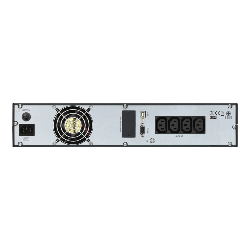 Источник бесперебойного питания APC Easy UPS SRV2KRIRK-E APCRBCV201 Двойное преобразование (On-Line), Стоечный (Rack), 2000 ВА, 1800 Вт
