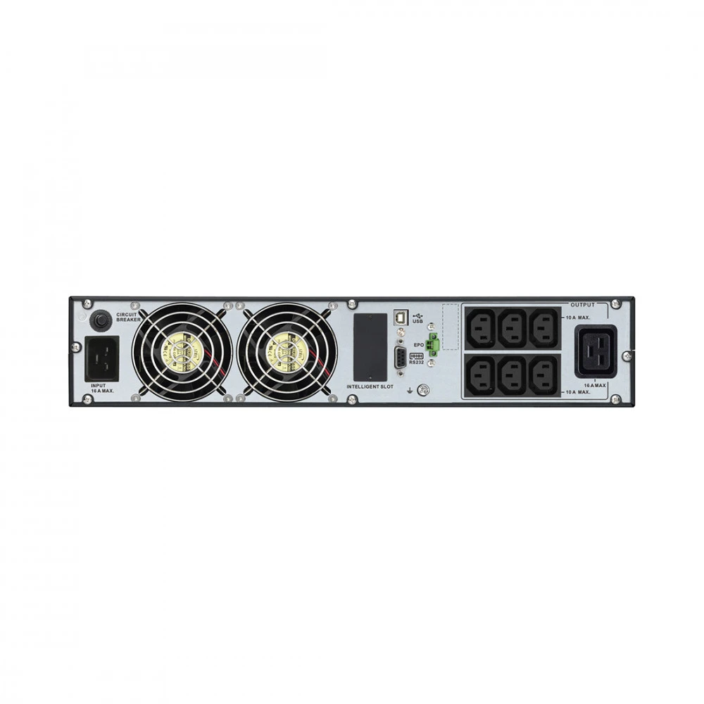 Источник бесперебойного питания APC Easy UPS SRV3KRIRK-E APCRBCV202 Двойное преобразование (On-Line), Стоечный (Rack), 3000 ВА, 2700 Вт