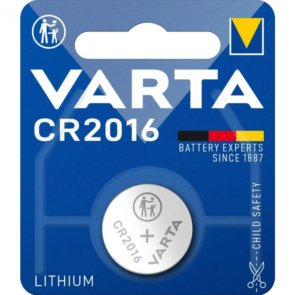 Батарейка VARTA ELECTRONICS CR 2016 6016101401