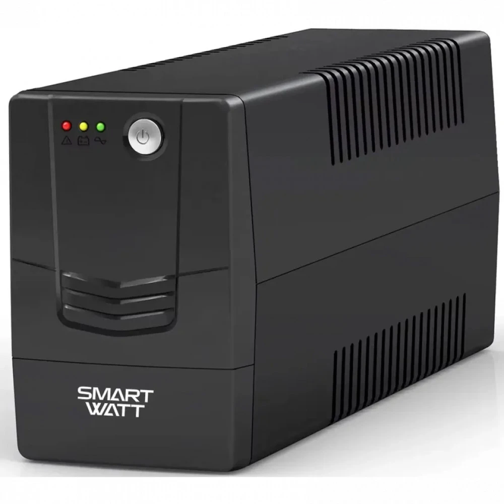 Источник бесперебойного питания SMARTWATT UNI 1050E 3703020390009 Линейно-интерактивные, Напольный (Tower), 1050 ВА, 600 Вт