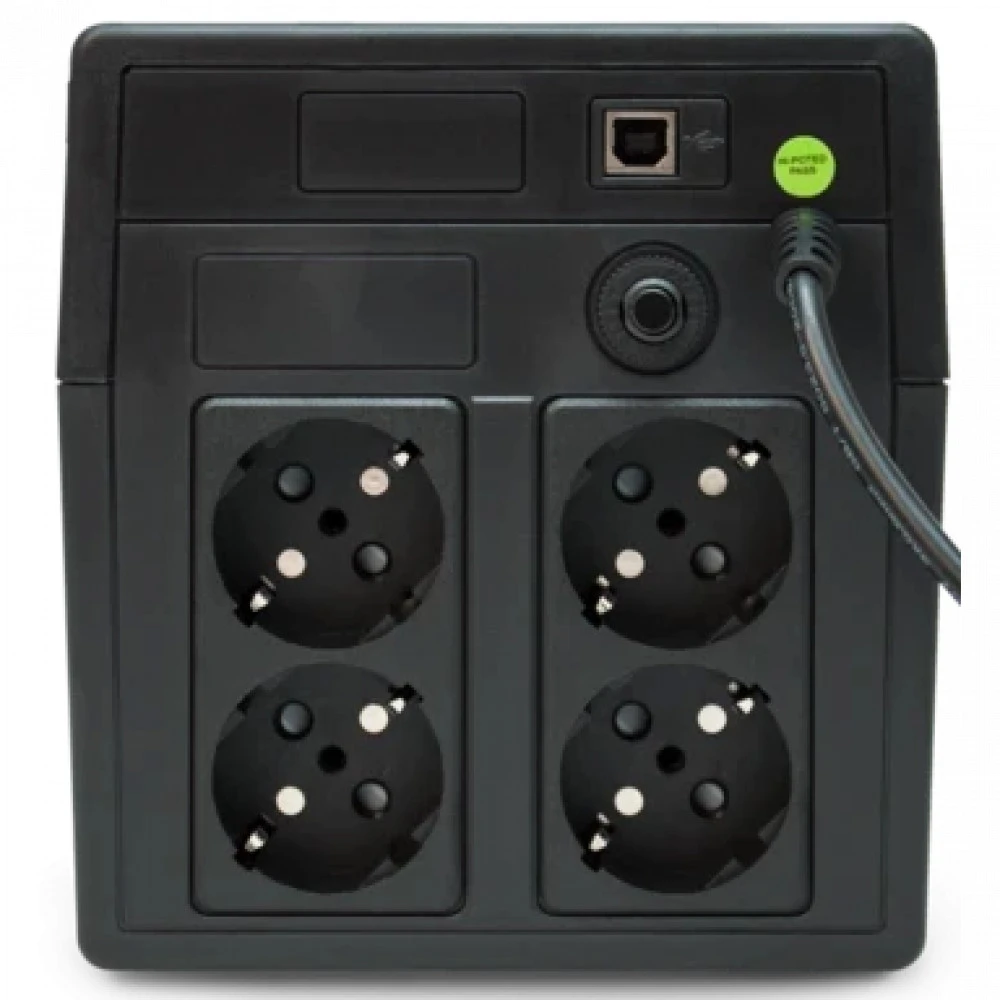 Источник бесперебойного питания Powerman Back Pro 1050 Plus 6152121 Линейно-интерактивные, Напольный (Tower), 1050 ВА, 600 Вт