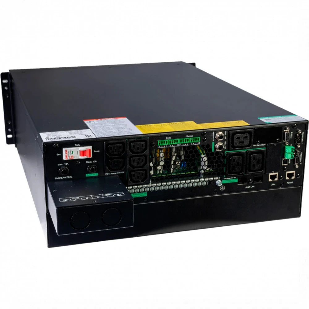 Источник бесперебойного питания Systeme Electric SRT SRTSE8KRTXLIG2-NC Двойное преобразование (On-Line), Стоечный (Rack), 8000 ВА, 8000 Вт