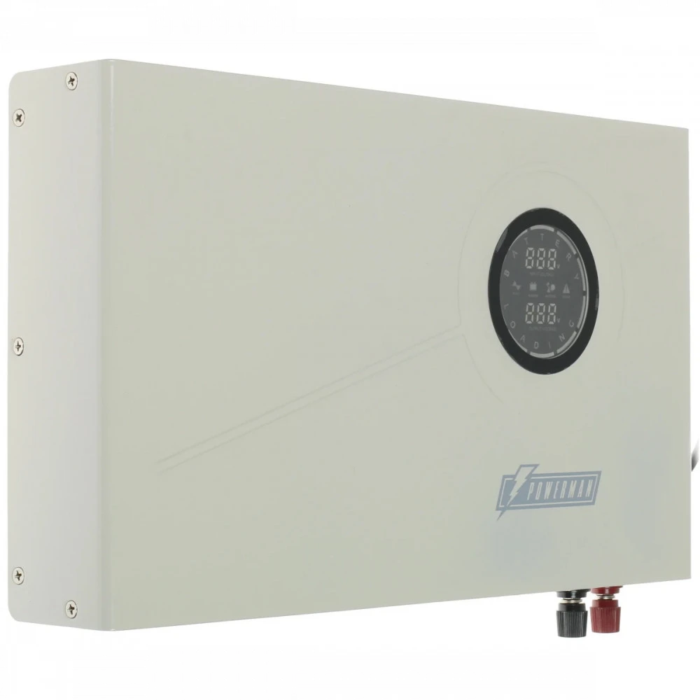 Источник бесперебойного питания Powerman Smart 500 INV POWERMAN Smart 500 INV Линейно-интерактивные, 500 ВА, 300 Вт
