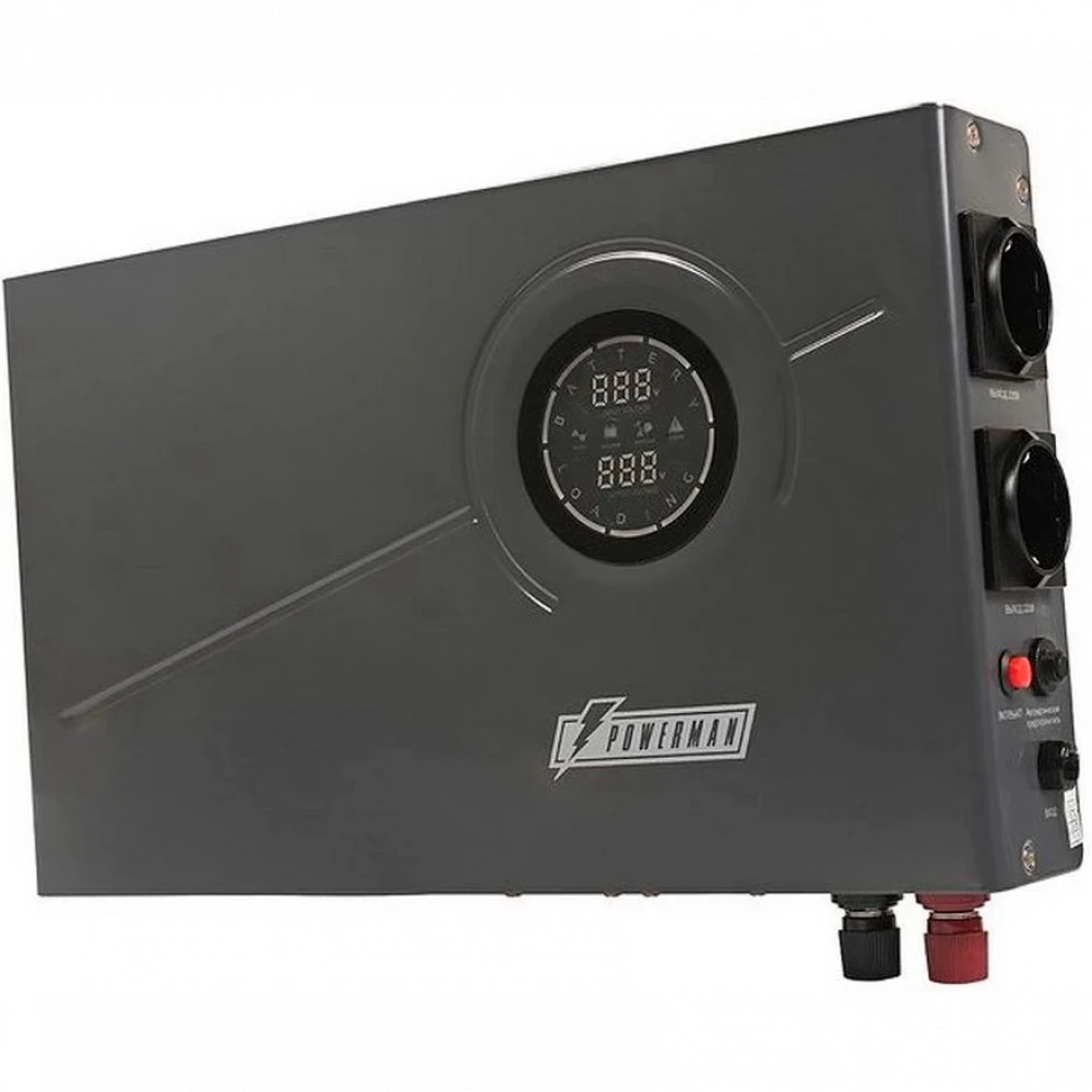 Источник бесперебойного питания Powerman Smart 800 INV Graphite 6195081 Линейно-интерактивные, 800 ВА, 480 Вт