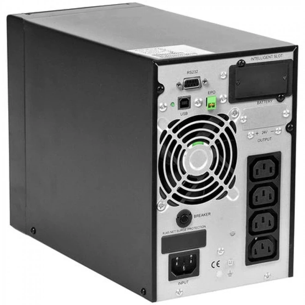 Источник бесперебойного питания Powerman Online 1000I IEC320 Двойное преобразование (On-Line), Напольный (Tower), 1000 ВА, 900 Вт