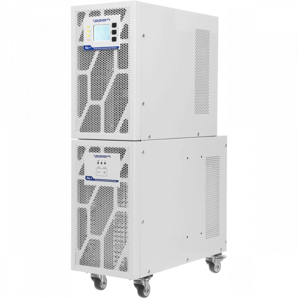 Источник бесперебойного питания IPPON Na+ II TA 6K i2151381 Двойное преобразование (On-Line), Напольный (Tower), 6000 ВА, 6000 Вт