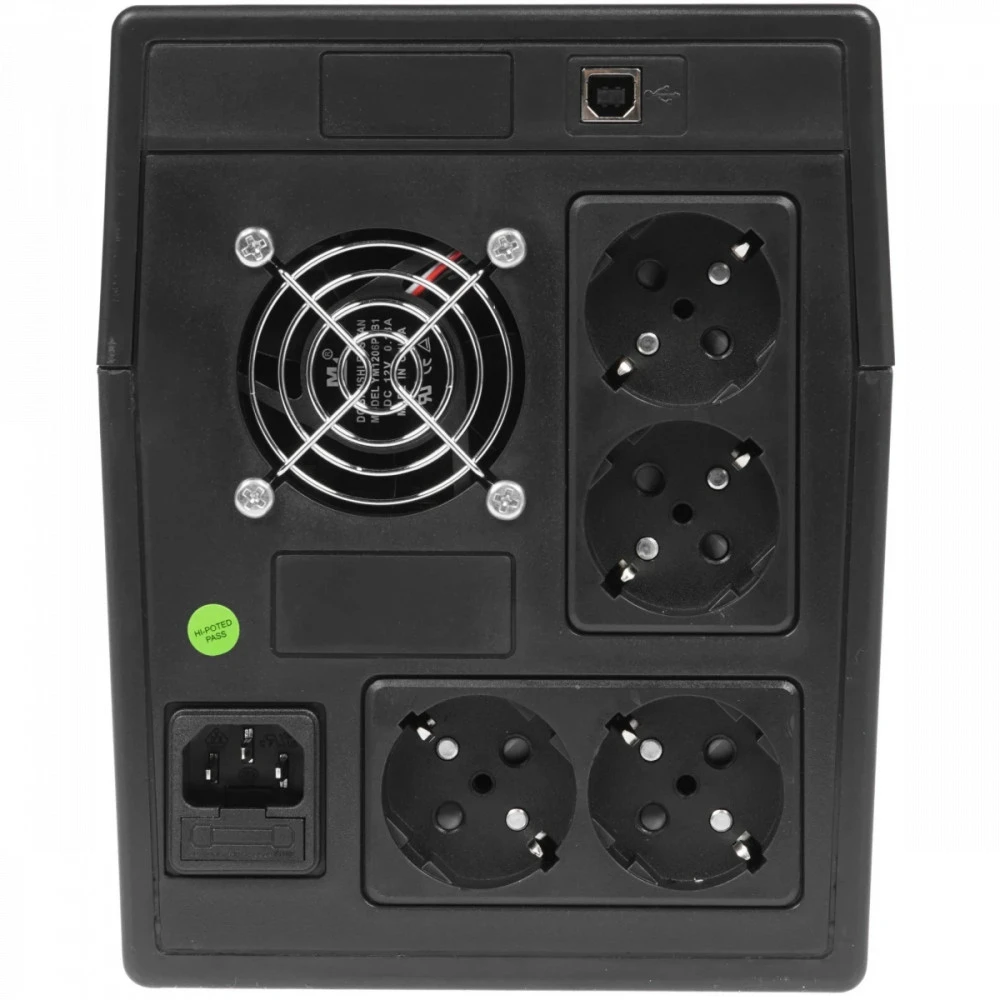 Источник бесперебойного питания Powerman Smart Sine 2000 POWERMAN Smart Sine 2000 Линейно-интерактивные, Напольный (Tower), 2000 ВА, 1400 Вт