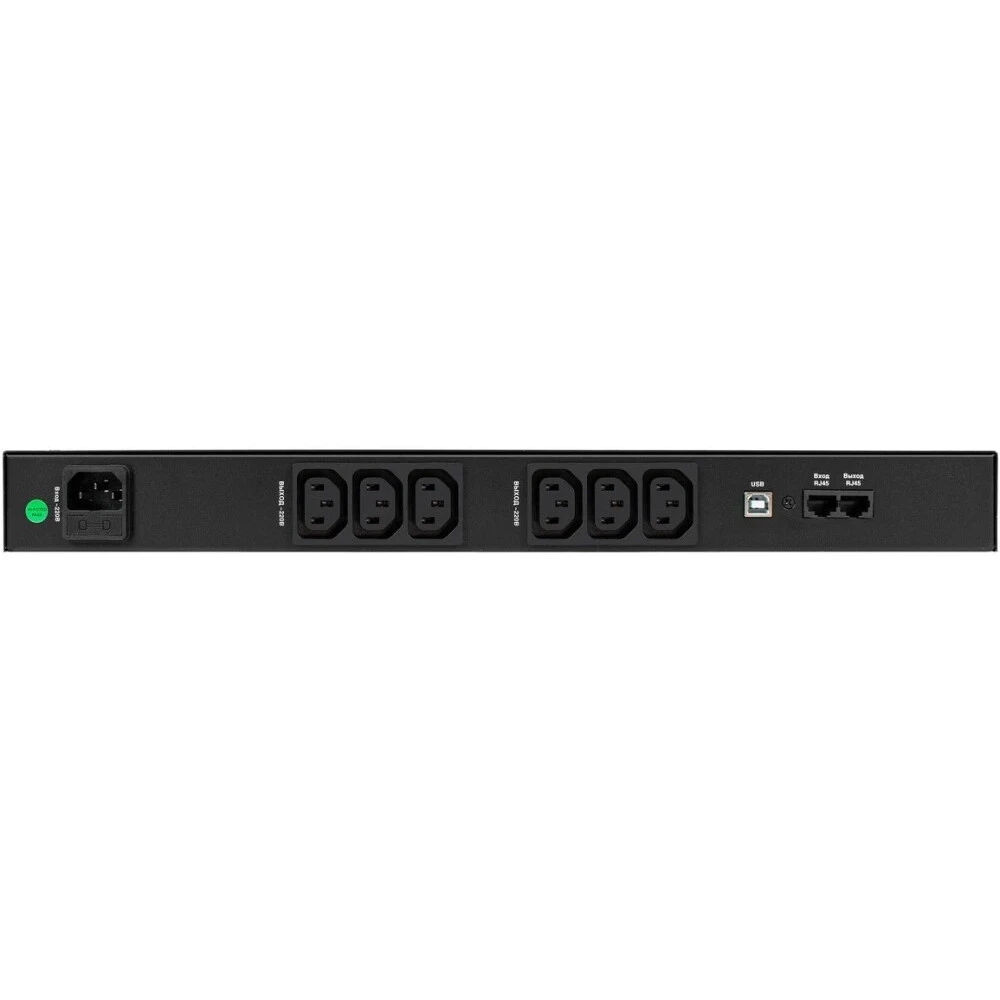 Источник бесперебойного питания ExeGate 1U ServerRM UNL-1000 EX297834RUS Линейно-интерактивные, Стоечный (Rack), 1000 ВА, 600 Вт