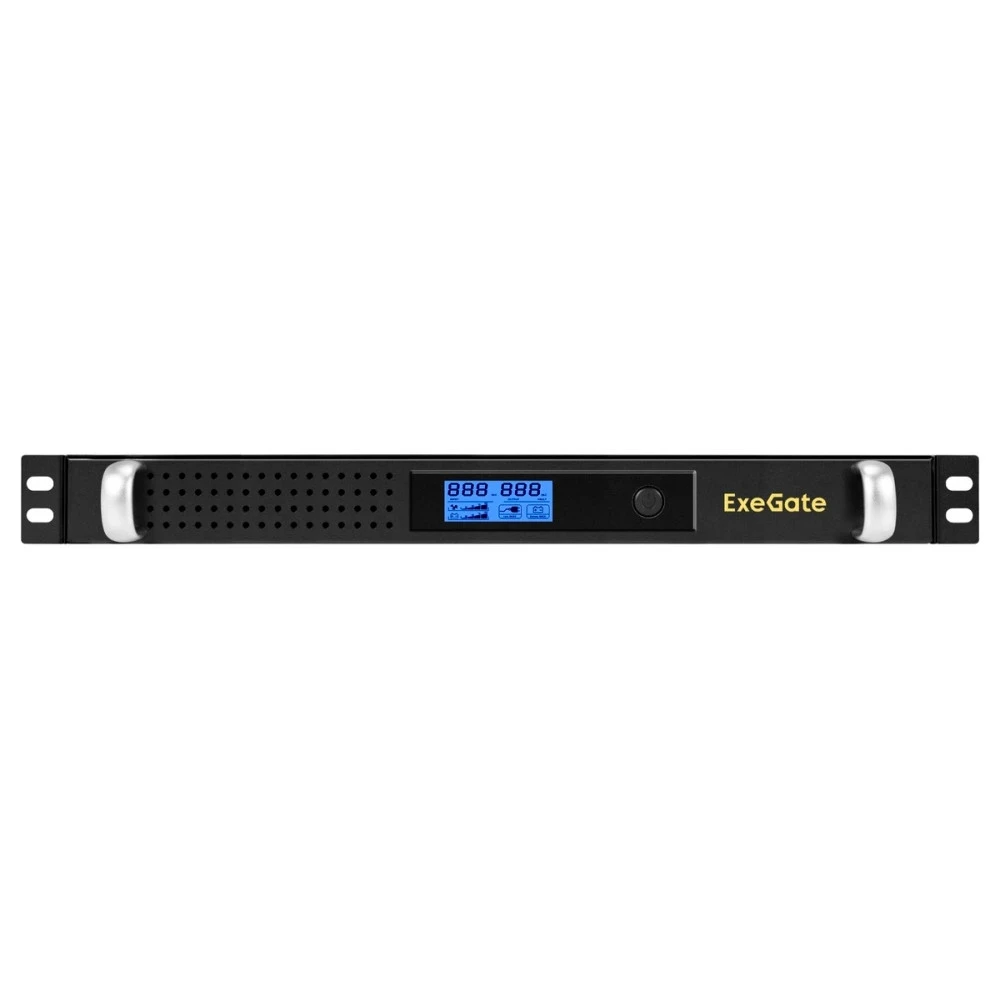Источник бесперебойного питания ExeGate 1U ServerRM UNL-650 EX297833RUS Линейно-интерактивные, Стоечный (Rack), 650 ВА, 360 Вт