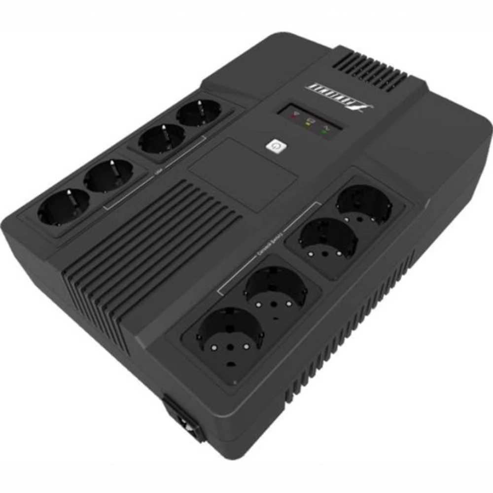 Источник бесперебойного питания Powerman Brick 1000 6143708 Линейно-интерактивные, Напольный (Tower), 1000 ВА, 600 Вт