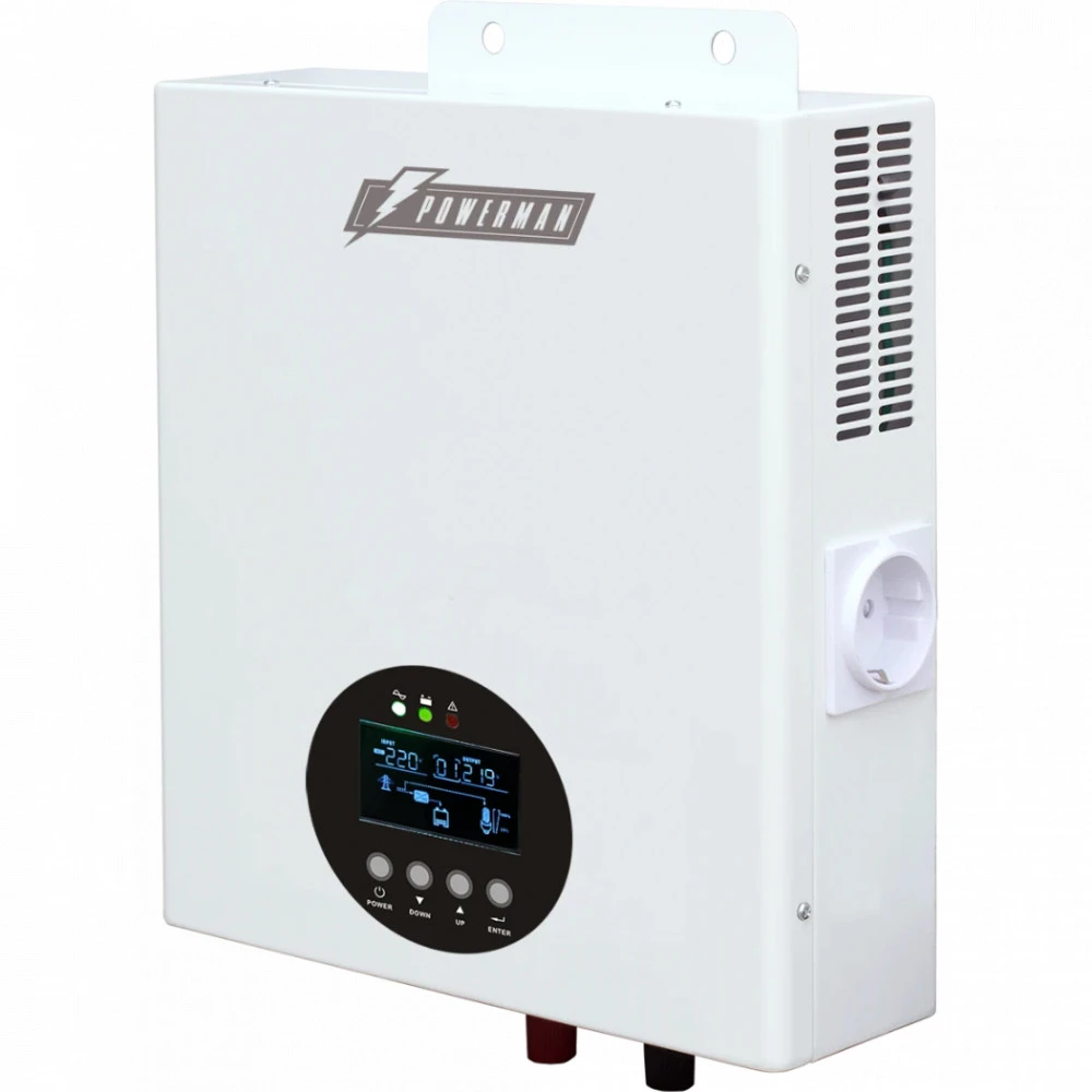 Источник бесперебойного питания Powerman Smart 1000 HYBRID POWERMAN Smart 1000 HYBRID Линейно-интерактивные, 1000 ВА, 600 Вт