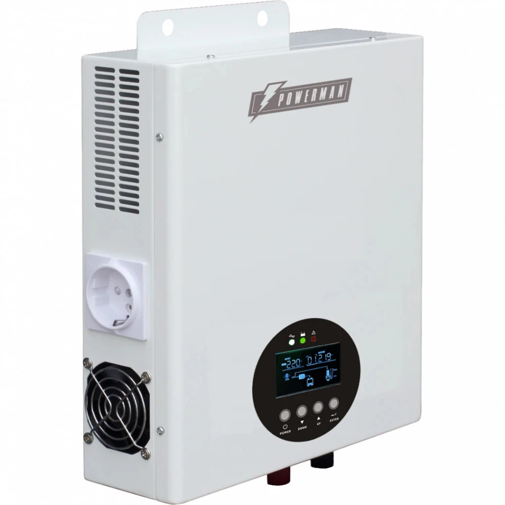 Источник бесперебойного питания Powerman Smart 1000 HYBRID POWERMAN Smart 1000 HYBRID Линейно-интерактивные, 1000 ВА, 600 Вт