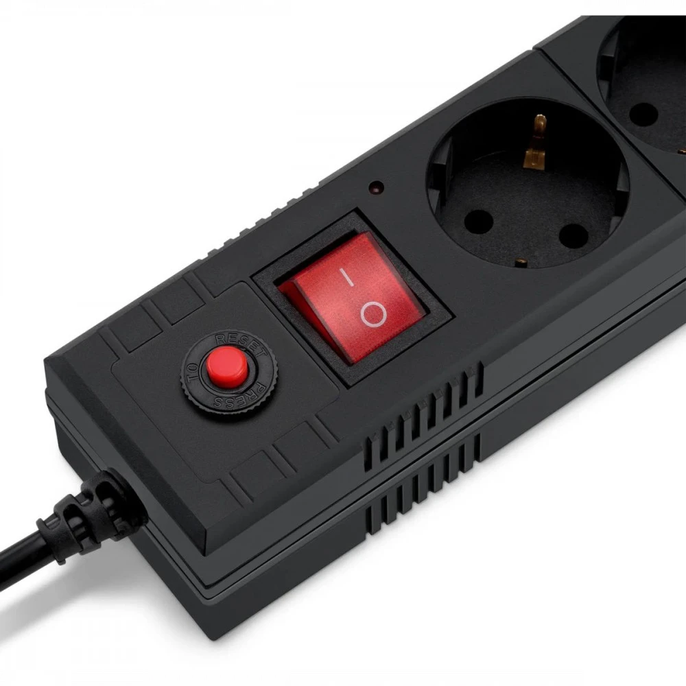 Сетевой фильтр Buro BU-SP1.8_USB_2A-B