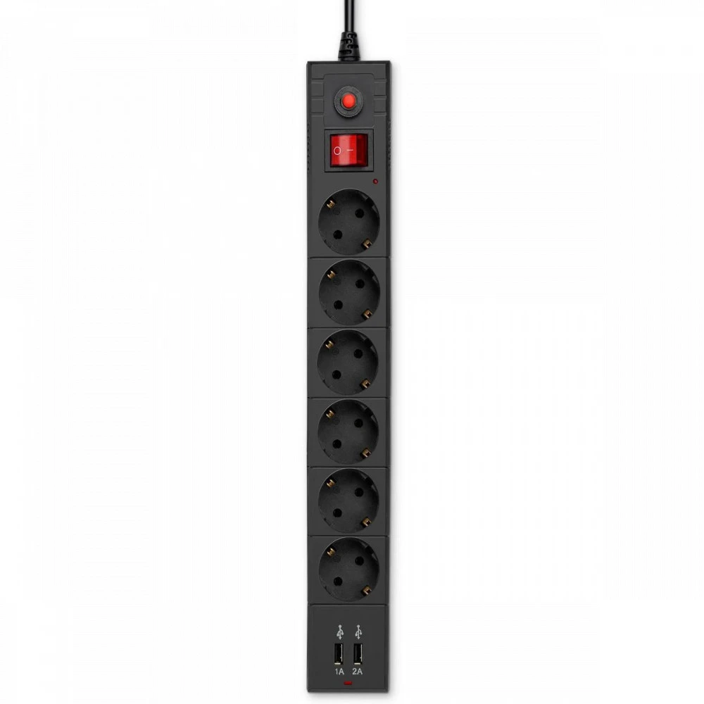 Сетевой фильтр Buro BU-SP3_USB_2A-B