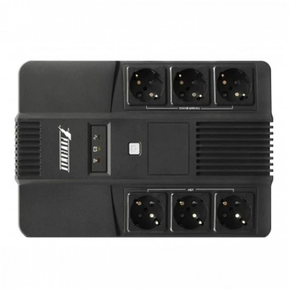 Источник бесперебойного питания Powerman Brick 600 POWERMAN BRICK 600 Линейно-интерактивные, Напольный (Tower), 600 ВА, 360 Вт